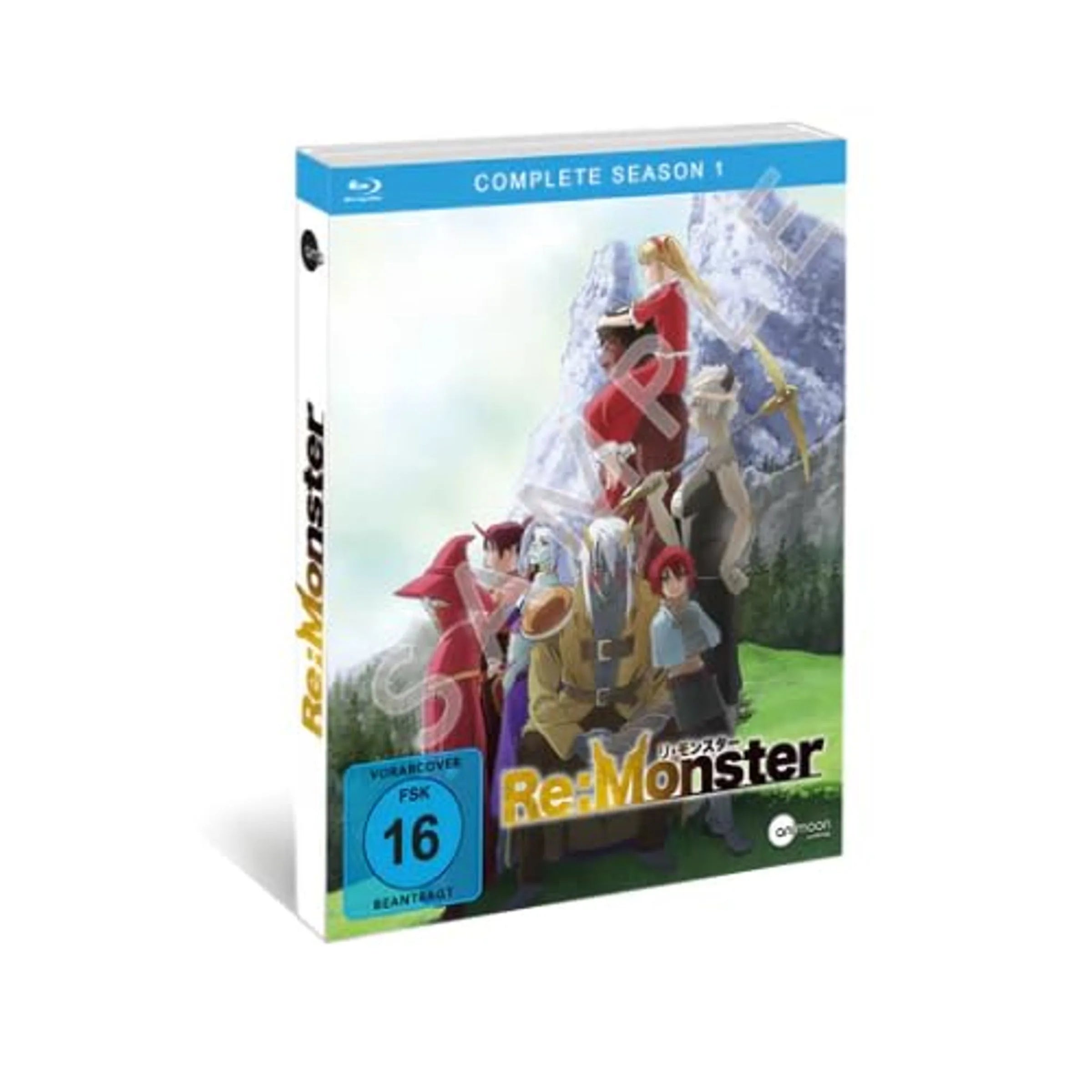 Blu-ray-Cover: Re:Monster - Gesamtausgabe. Regie: Takayuki Inagaki