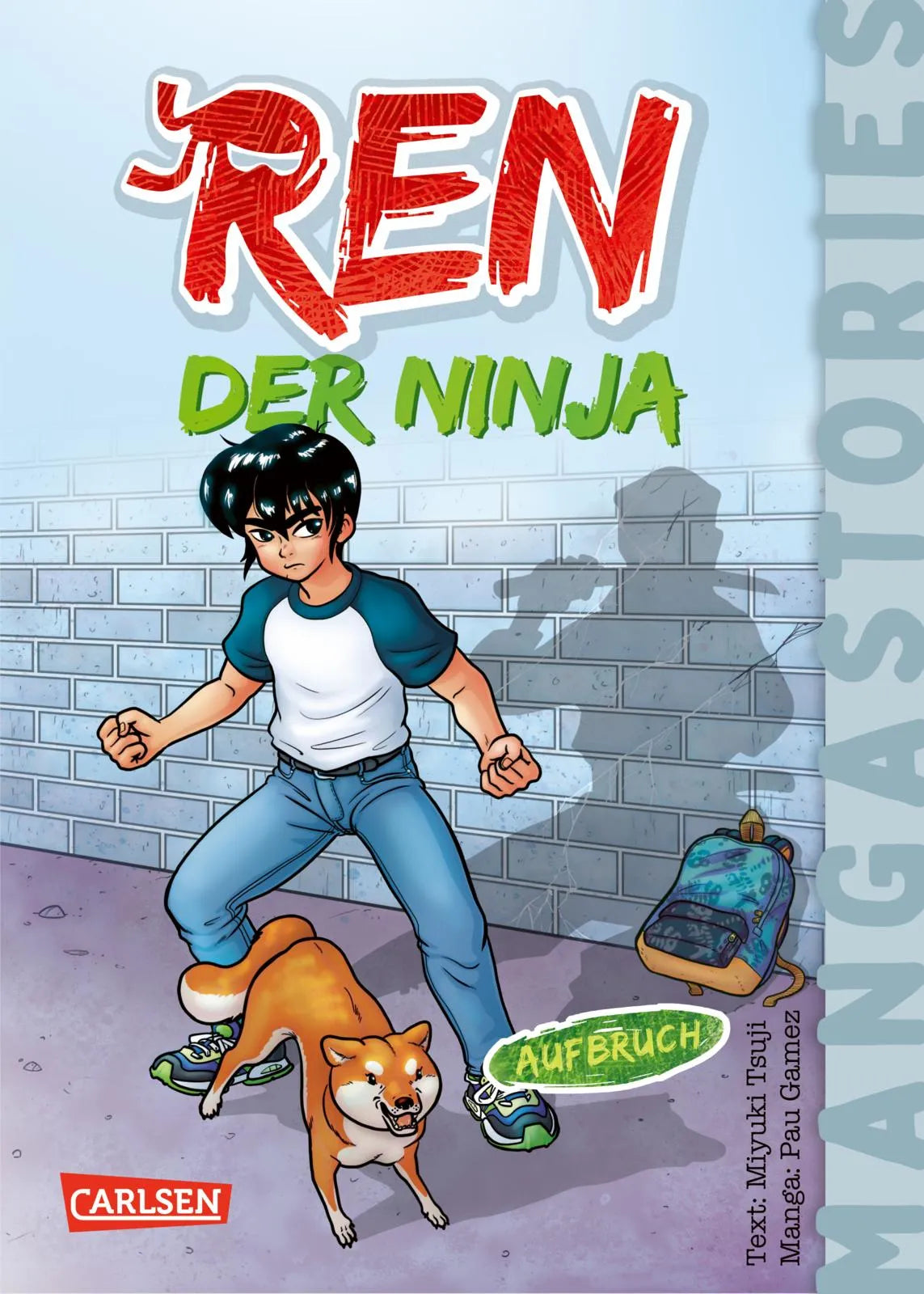 Buchcover von 'REN, der Ninja Band 1 – Aufbruch' - Gebundene Ausgabe von Miyuki Tsuji