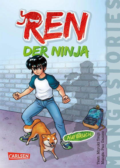 Buchcover von 'REN, der Ninja Band 1 – Aufbruch' - Gebundene Ausgabe von Miyuki Tsuji