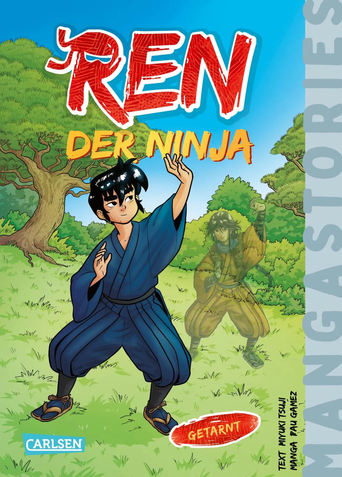 Buchcover von 'Ren, der Ninja Band 3 – Getarnt' - Gebundene Ausgabe von Miyuki Tsuji