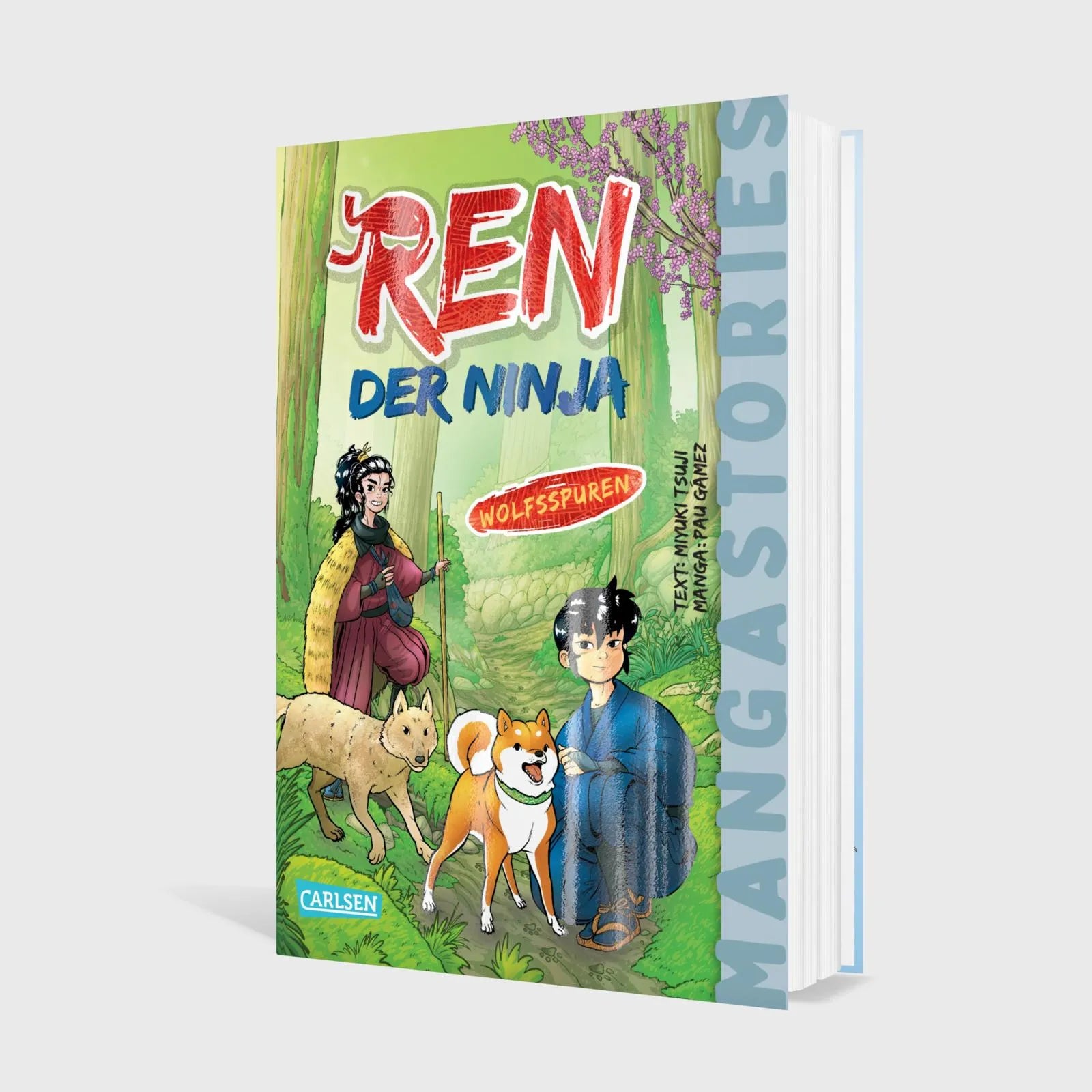 Produktansicht: Ren, der Ninja Band 4 – Wolfsspuren (Gebundene Ausgabe)