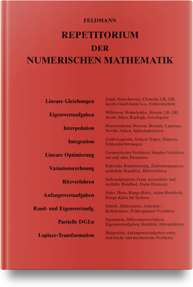 Repetitorium der Numerischen Mathematik