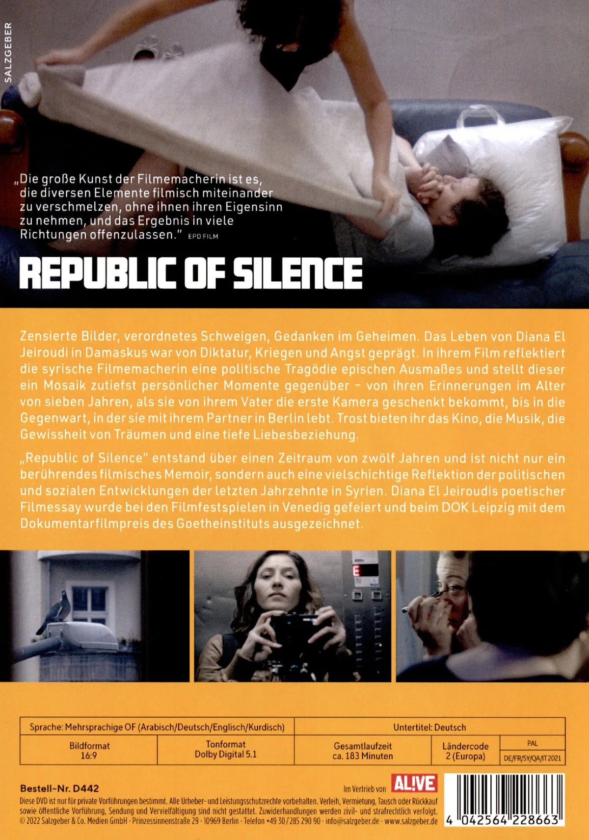 Republic of Silence (OmU) - DVD