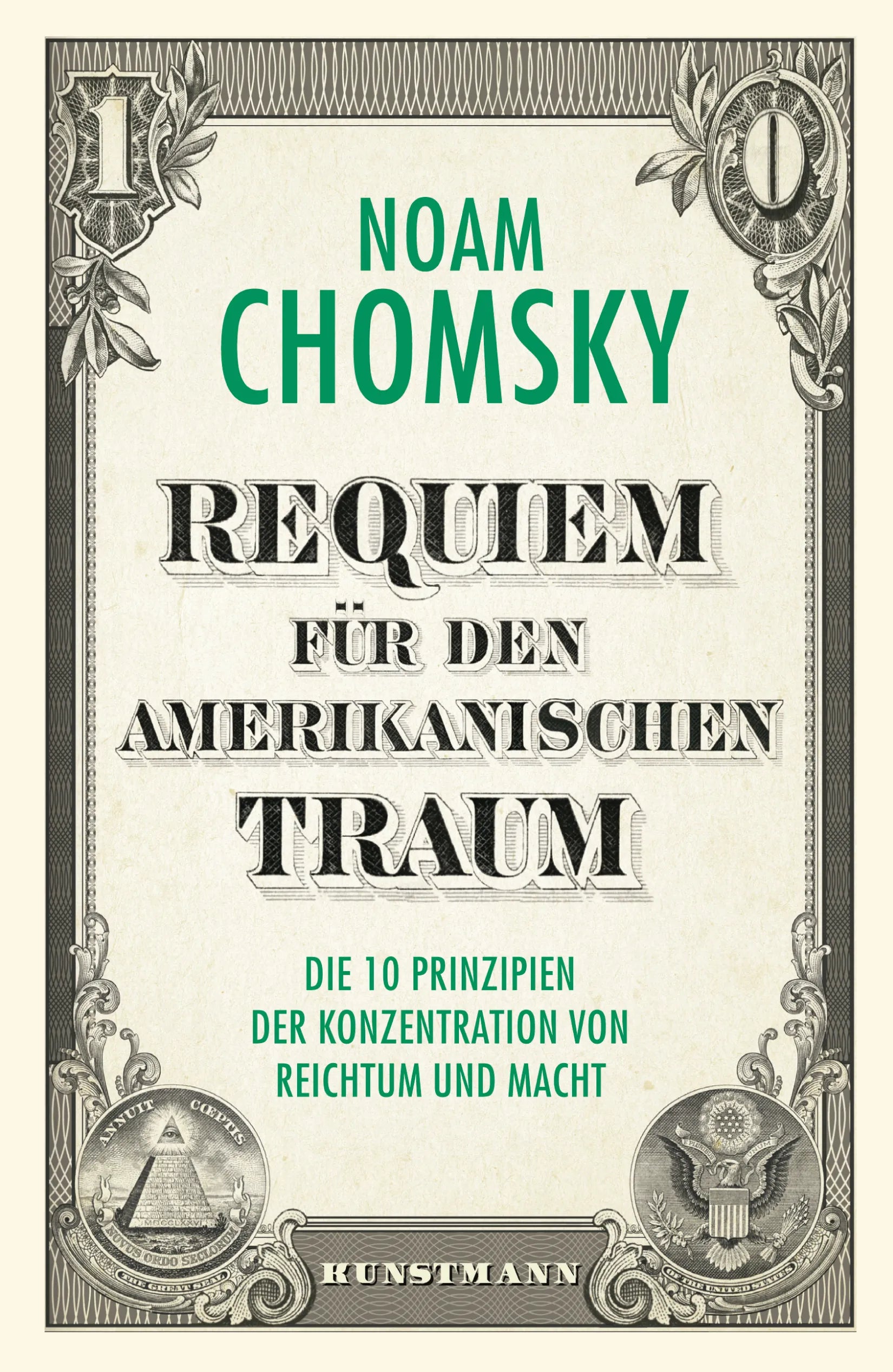 Buchcover von 'Requiem für den amerikanischen Traum' - Gebundene Ausgabe von Noam Chomsky