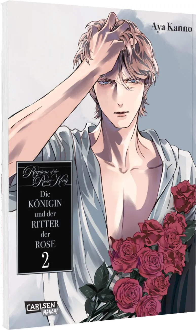 Buchcover von 'Requiem of the Rose King: Die Königin und der Ritter der Rose 2' - Taschenbuch von Aya Kanno
