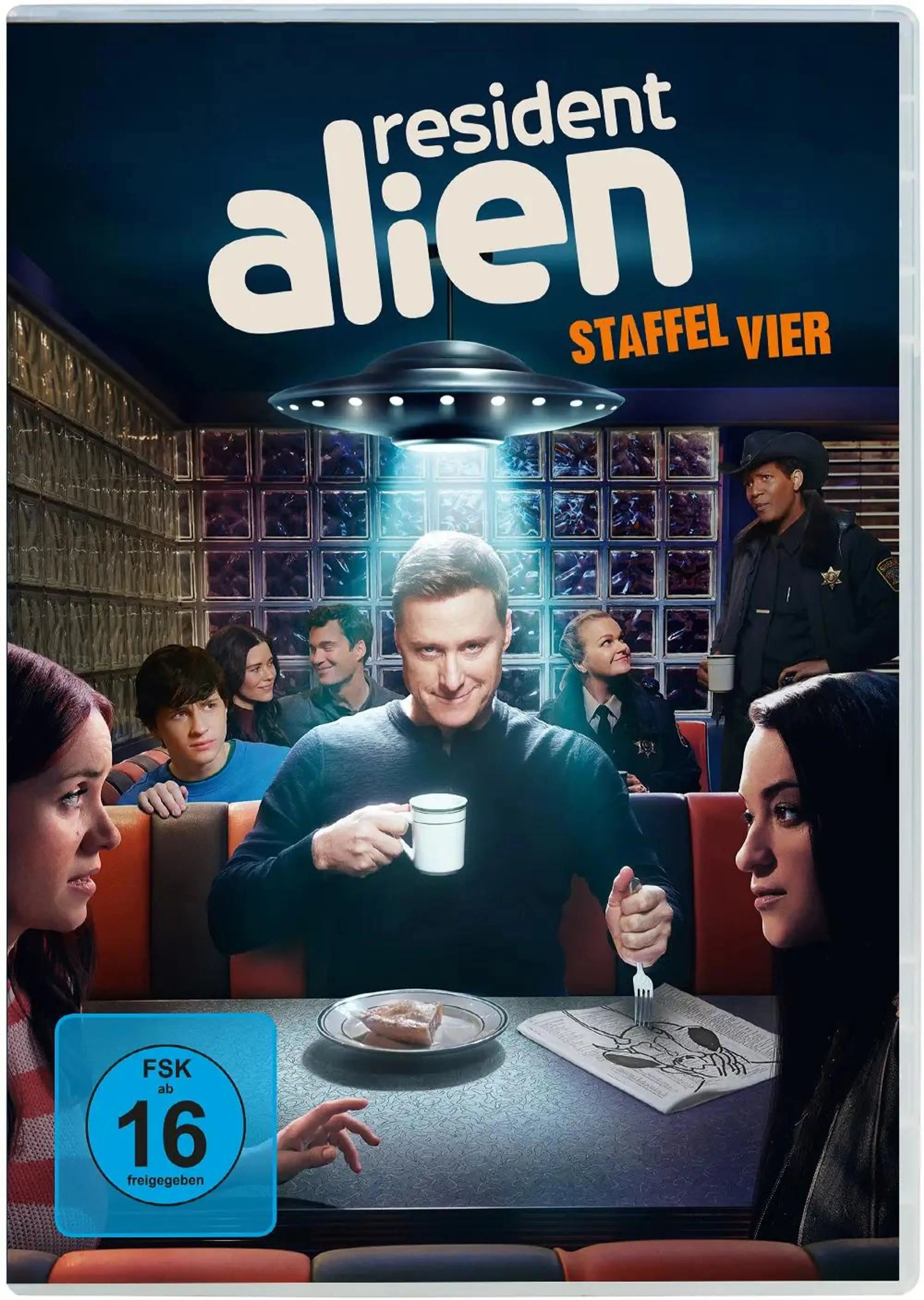 Resident Alien Staffel 4 DVD Cover – Vorderseitenmotiv