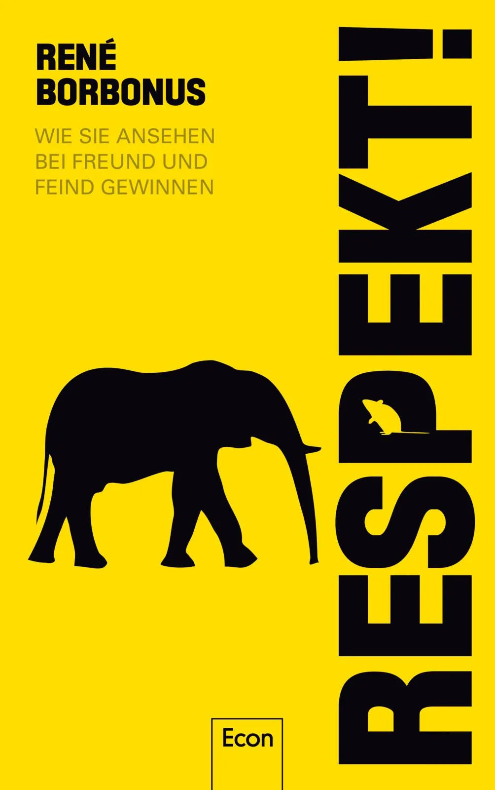 Buchcover von 'Respekt!' - Gebundene Ausgabe von René Borbonus