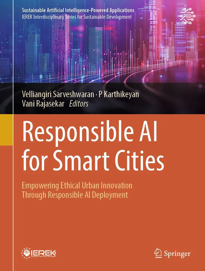 Cover: Responsible AI for Smart Cities (E-Book) von Velliangiri Sarveshwaran