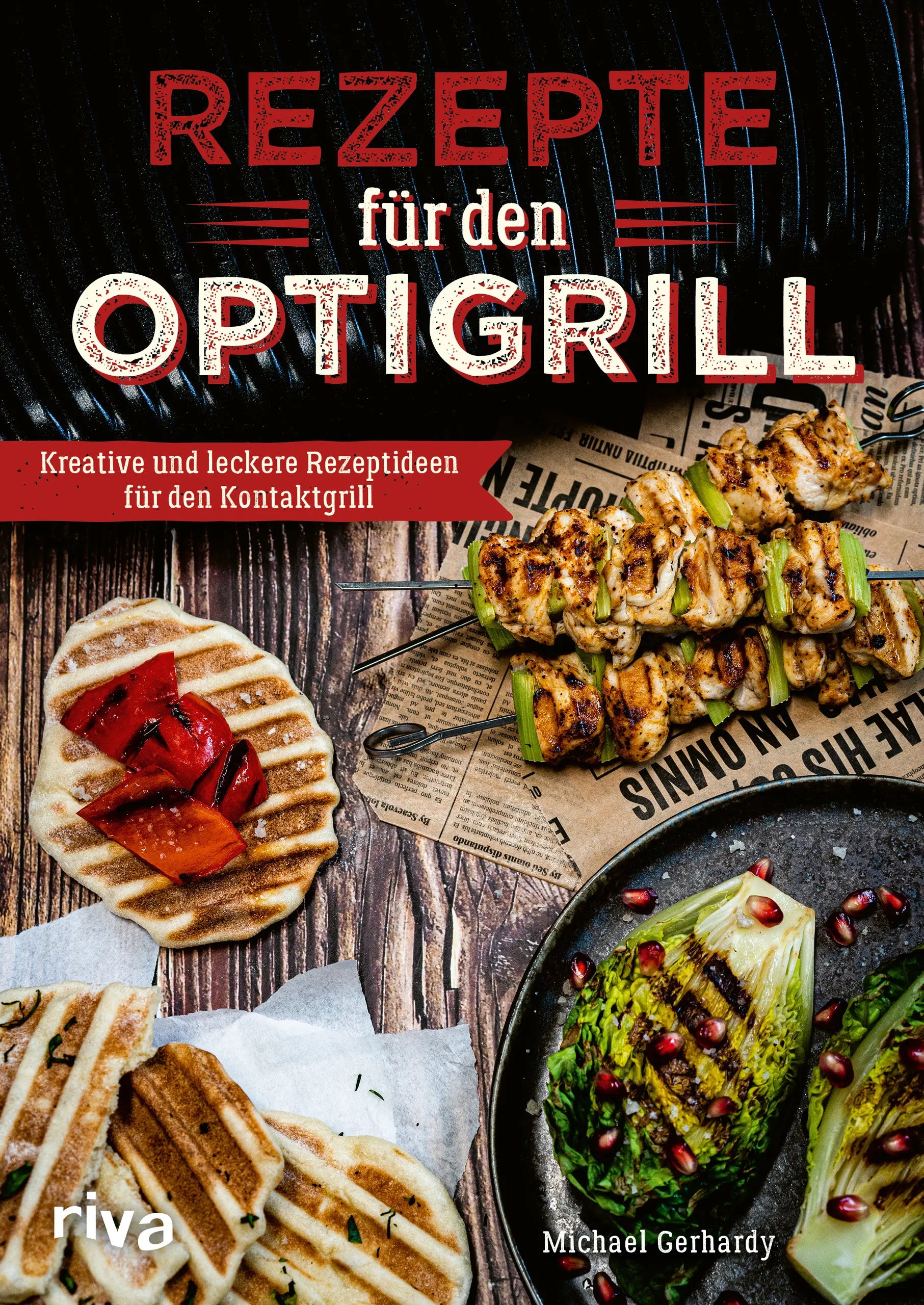 Buchcover von 'Rezepte für den Optigrill' - Taschenbuch von Michael Gerhardy