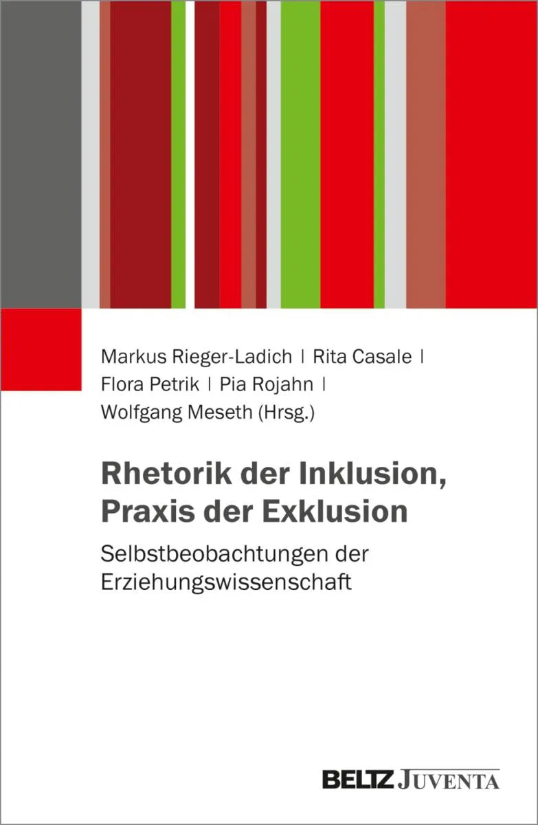 Cover: Rhetorik der Inklusion, Praxis der Exklusion (E-Book) von Markus Rieger-Ladich