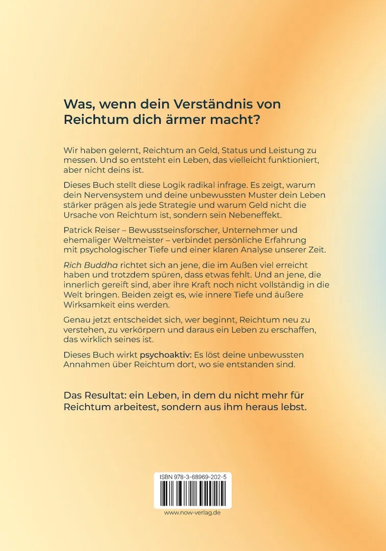 Rückseite: Rich Buddha (Hardcover)