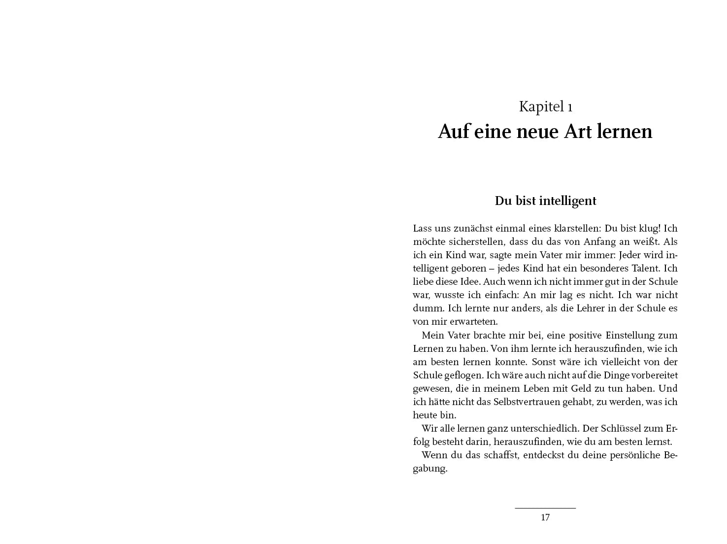 Innenansicht von 'Rich Dad Poor Dad für Teens' - Taschenbuch
