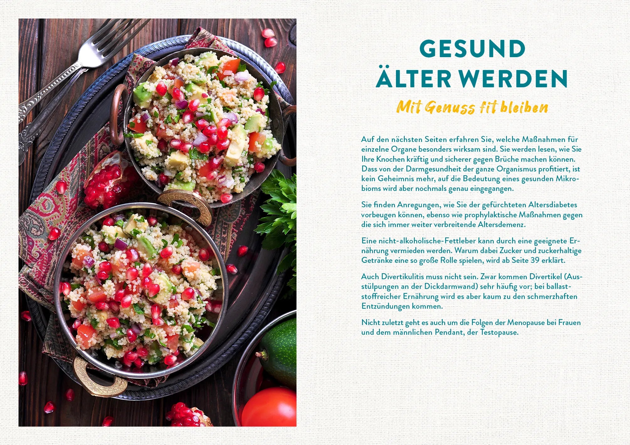Innenansicht von 'Richtig essen ab 60' - Taschenbuch