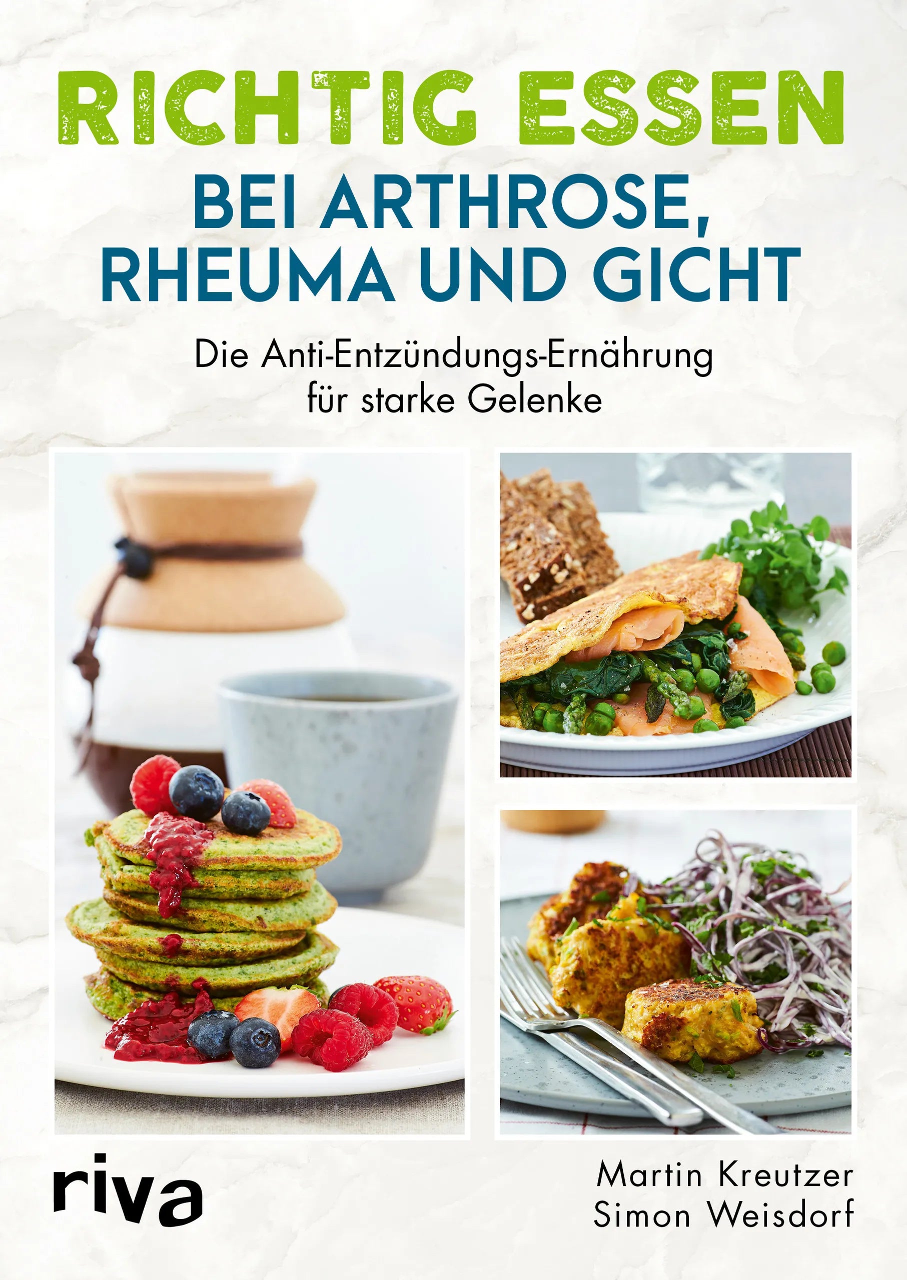 Buchcover von 'Richtig essen bei Arthrose, Rheuma und Gicht' - Taschenbuch von Martin Kreutzer