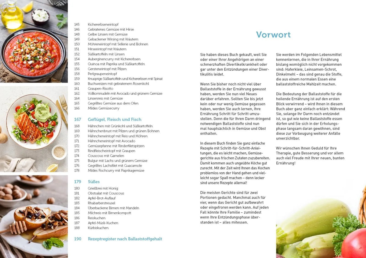 Detailansicht: Richtig essen bei Divertikulitis (Taschenbuch)