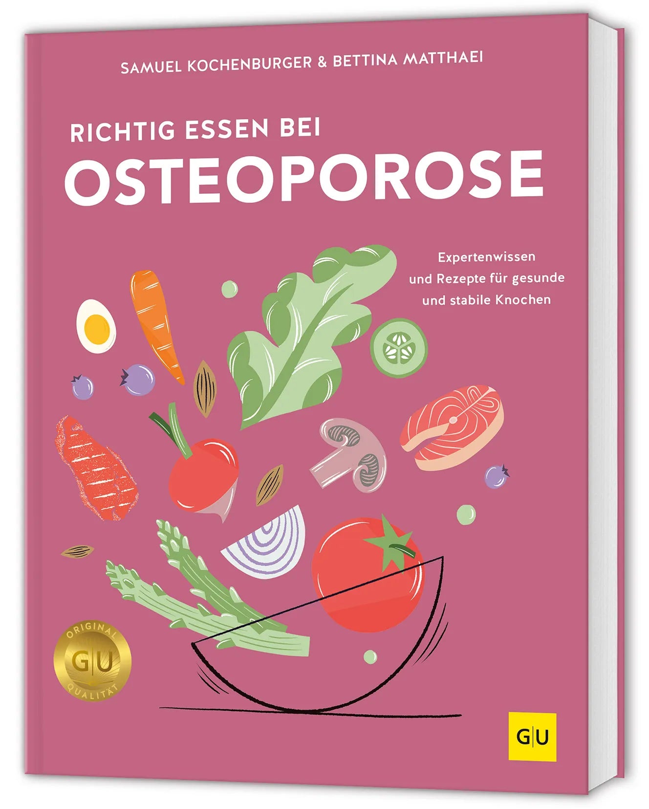 Buchcover von 'Richtig essen bei Osteoporose' - Gebundene Ausgabe von Samuel Kochenburger