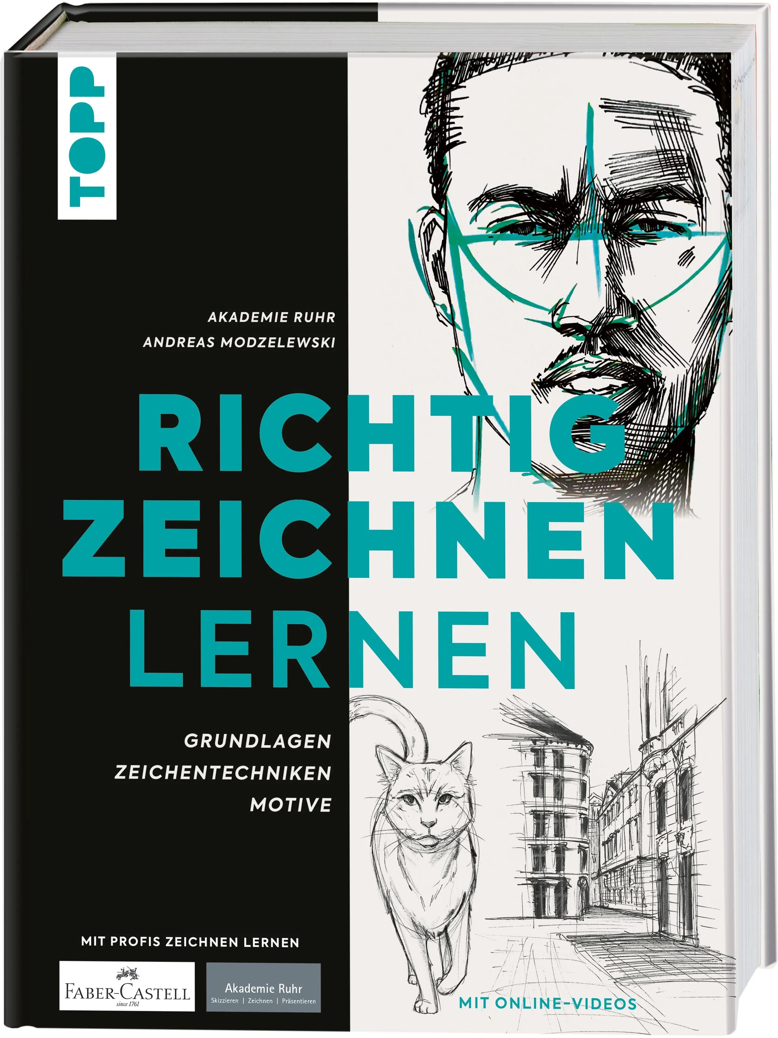 Cover: Richtig zeichnen lernen (Hardcover)