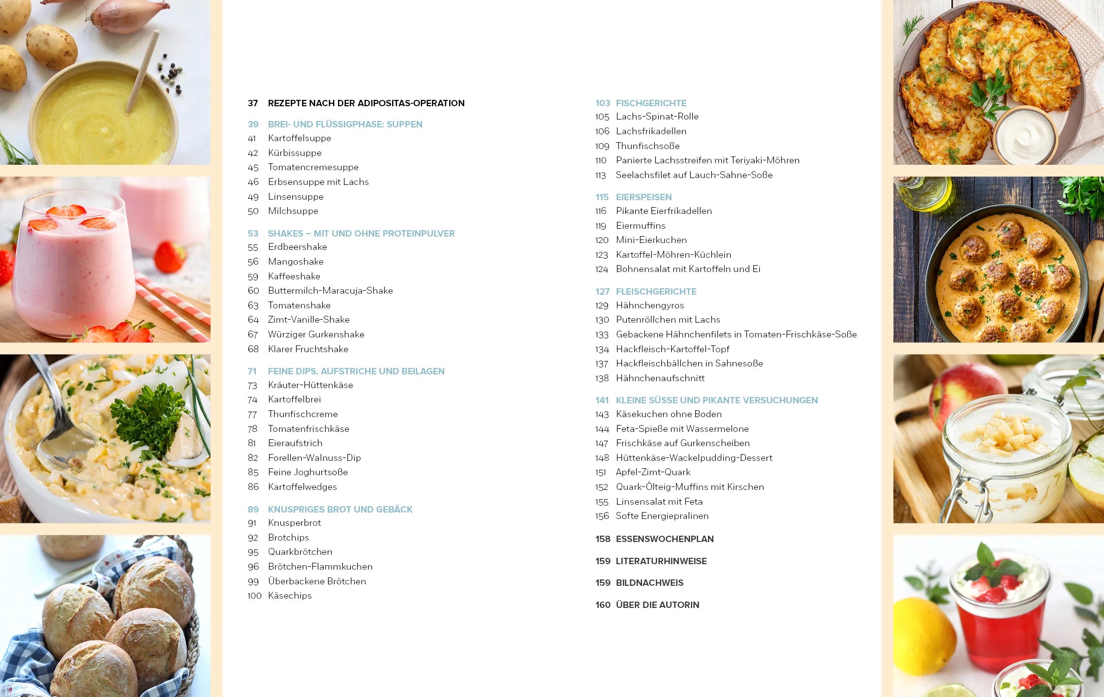 Innenansicht von 'Richtige Ernährung nach der Adipositas-OP' - Taschenbuch