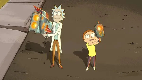 Filmszene 1 aus Rick and Morty: Die komplette 9. Staffel – Blu-ray. Regie: Jacob Hair