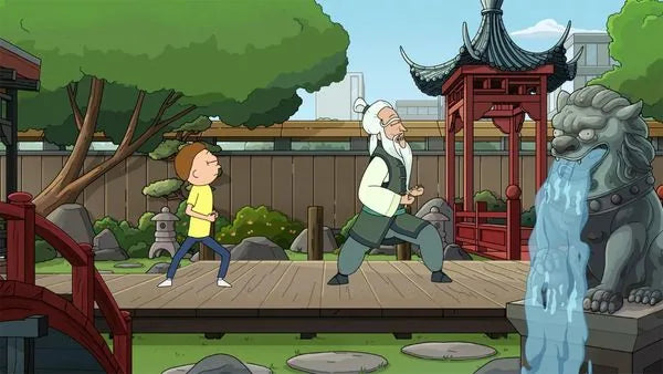 Filmszene 3 aus Rick and Morty: Die komplette 9. Staffel – Blu-ray. Regie: Jacob Hair