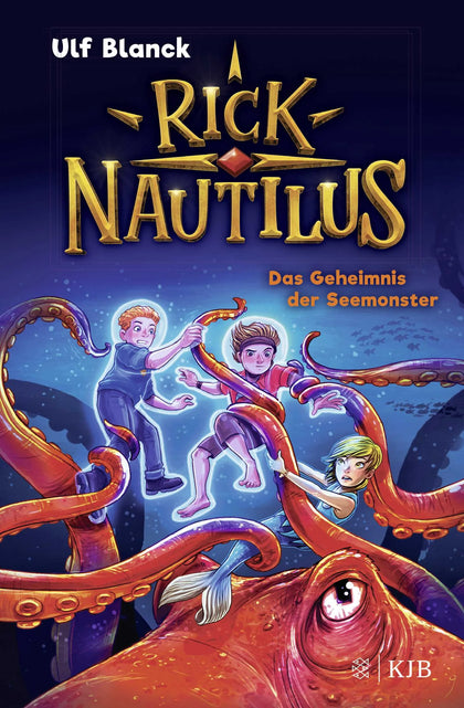 Buchcover von 'Rick Nautilus – Das Geheimnis der Seemonster' - Gebundene Ausgabe von Ulf Blanck