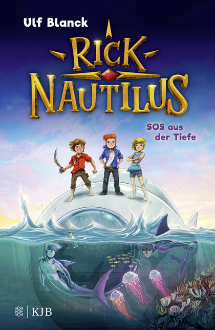 Buchcover von 'Rick Nautilus - SOS aus der Tiefe' - Gebundene Ausgabe von Ulf Blanck