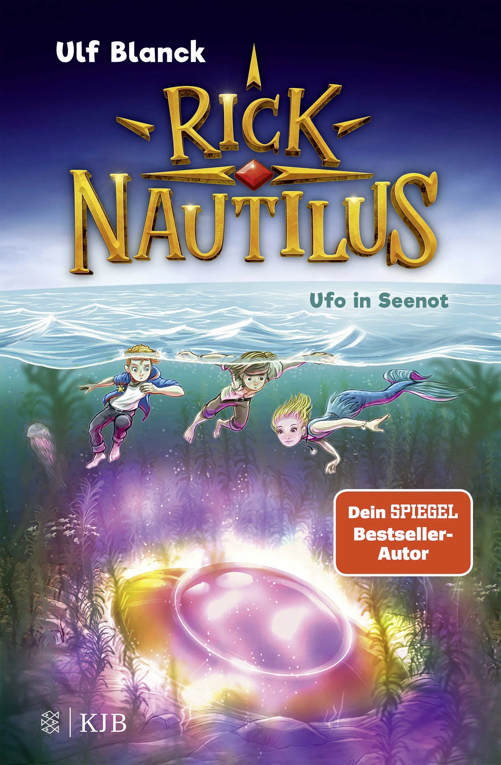 Buchcover von 'Rick Nautilus – Ufo in Seenot' - Gebundene Ausgabe von Ulf Blanck