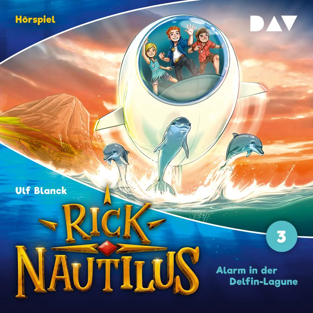 Cover: Rick Nautilus - Folge 3: Alarm in der Delfin-Lagune (Hörbuch Download) von Ulf Blanck