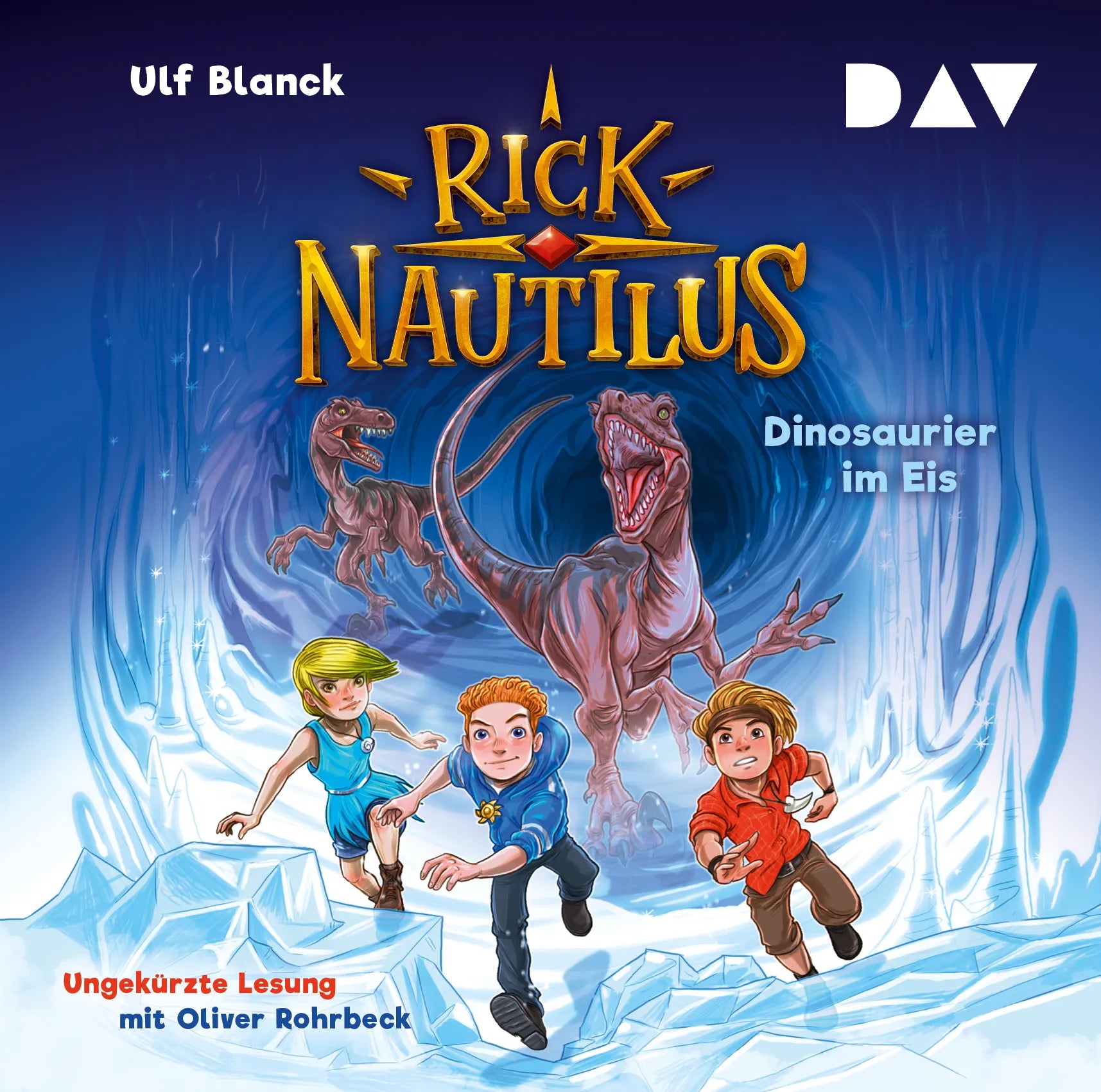 Buchcover von 'Rick Nautilus – Teil 6: Dinosaurier im Eis' - Hörbuch (CD) von Ulf Blanck