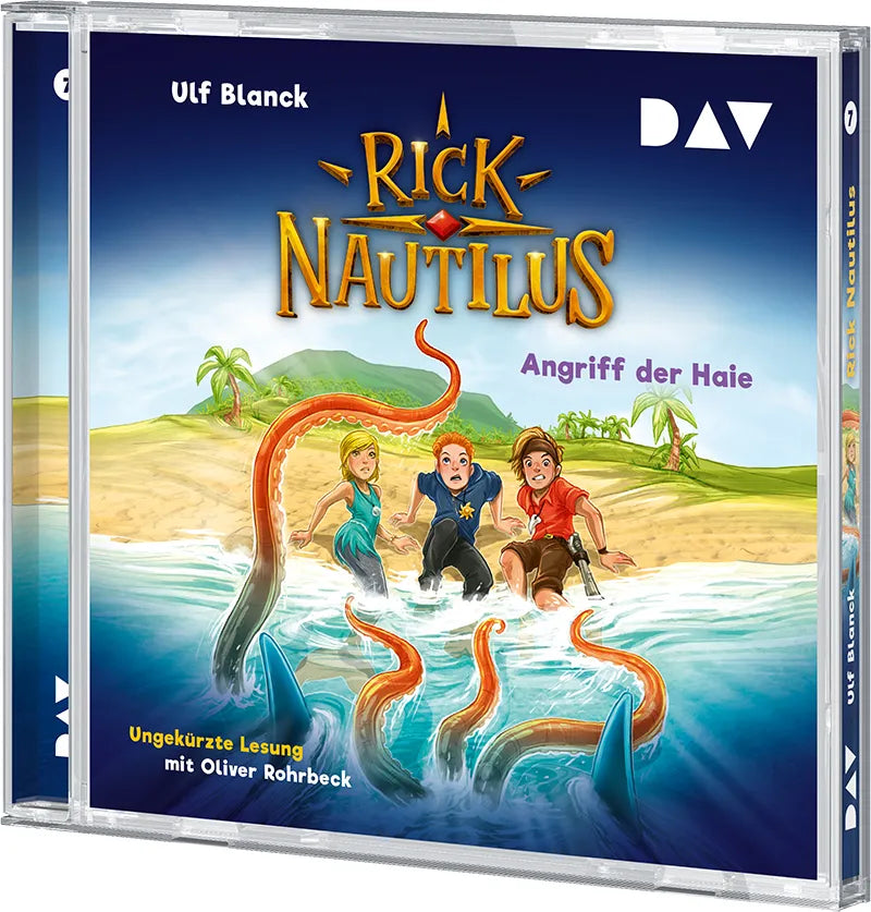 Produktansicht: Rick Nautilus – Teil 7: Angriff der Haie (Hörbuch (CD))