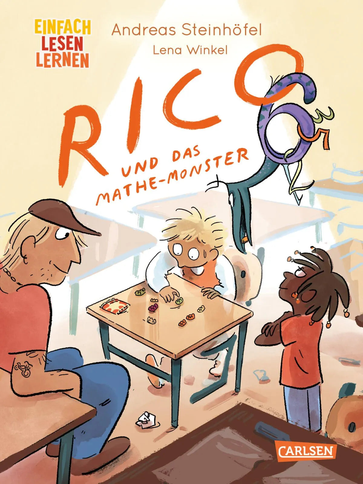 Cover: Rico und das Mathe-Monster (Hardcover) von Andreas Steinhöfel