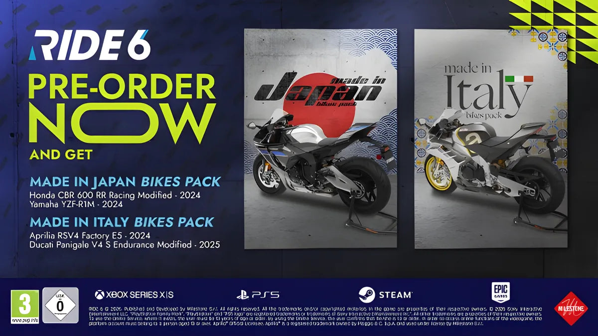 Spielszene 1 aus RIDE 6 D1 – PlayStation 5