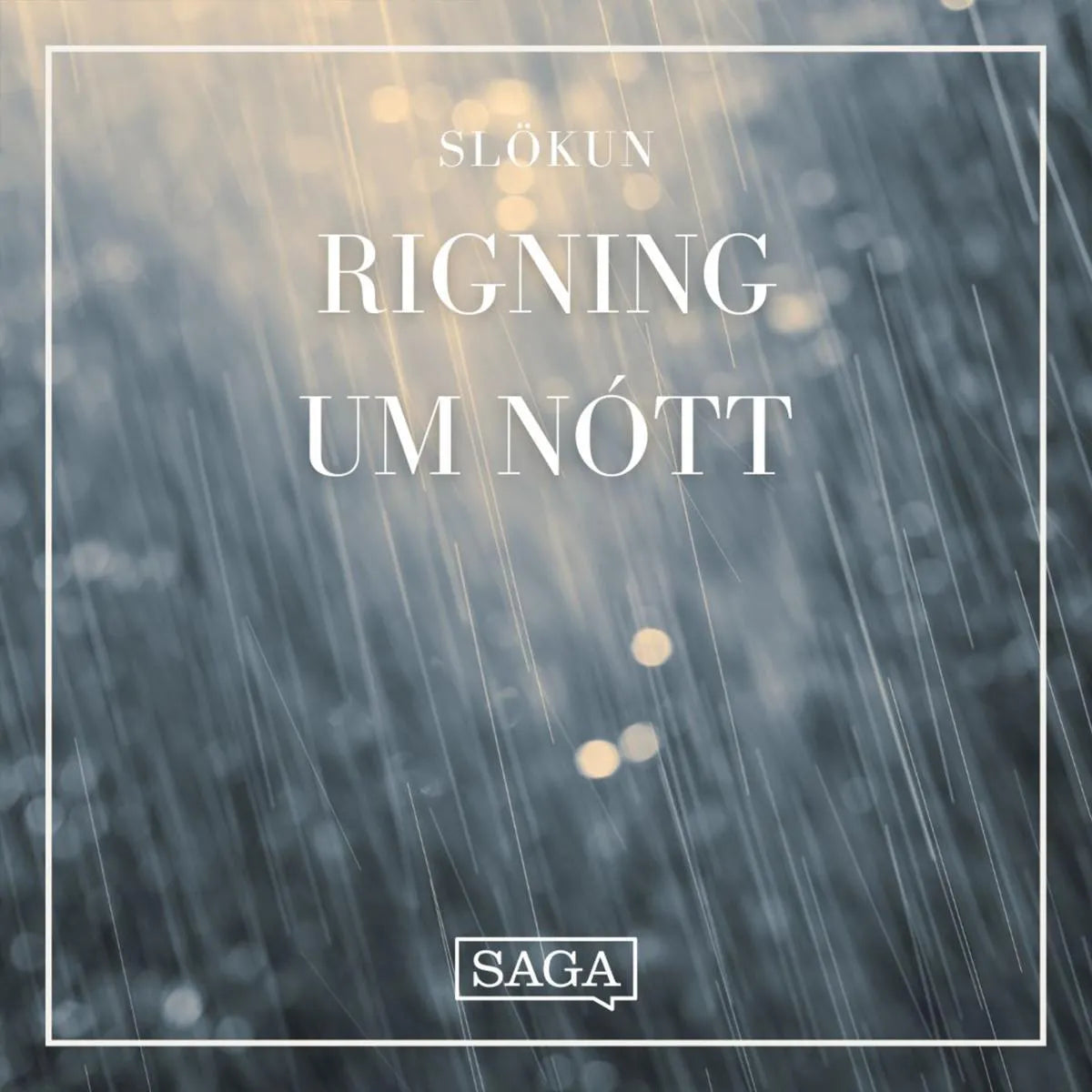 Cover: Rigning um nótt - hljóð fyrir svefn og ró (Hörbuch Download) von Rasmus Broe