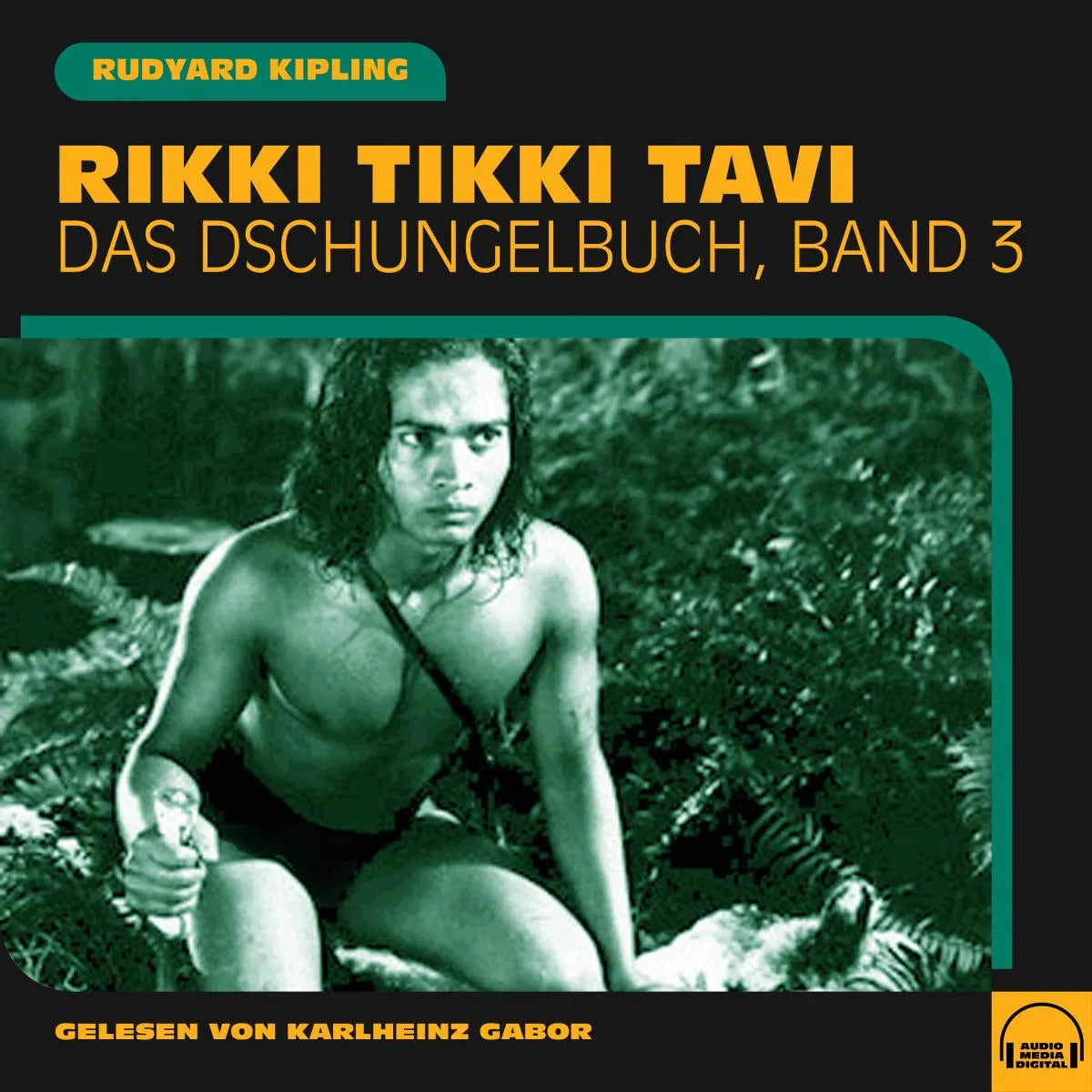 Cover: Rikki Tikki Tavi (Hörbuch Download) von Rudyard Kipling