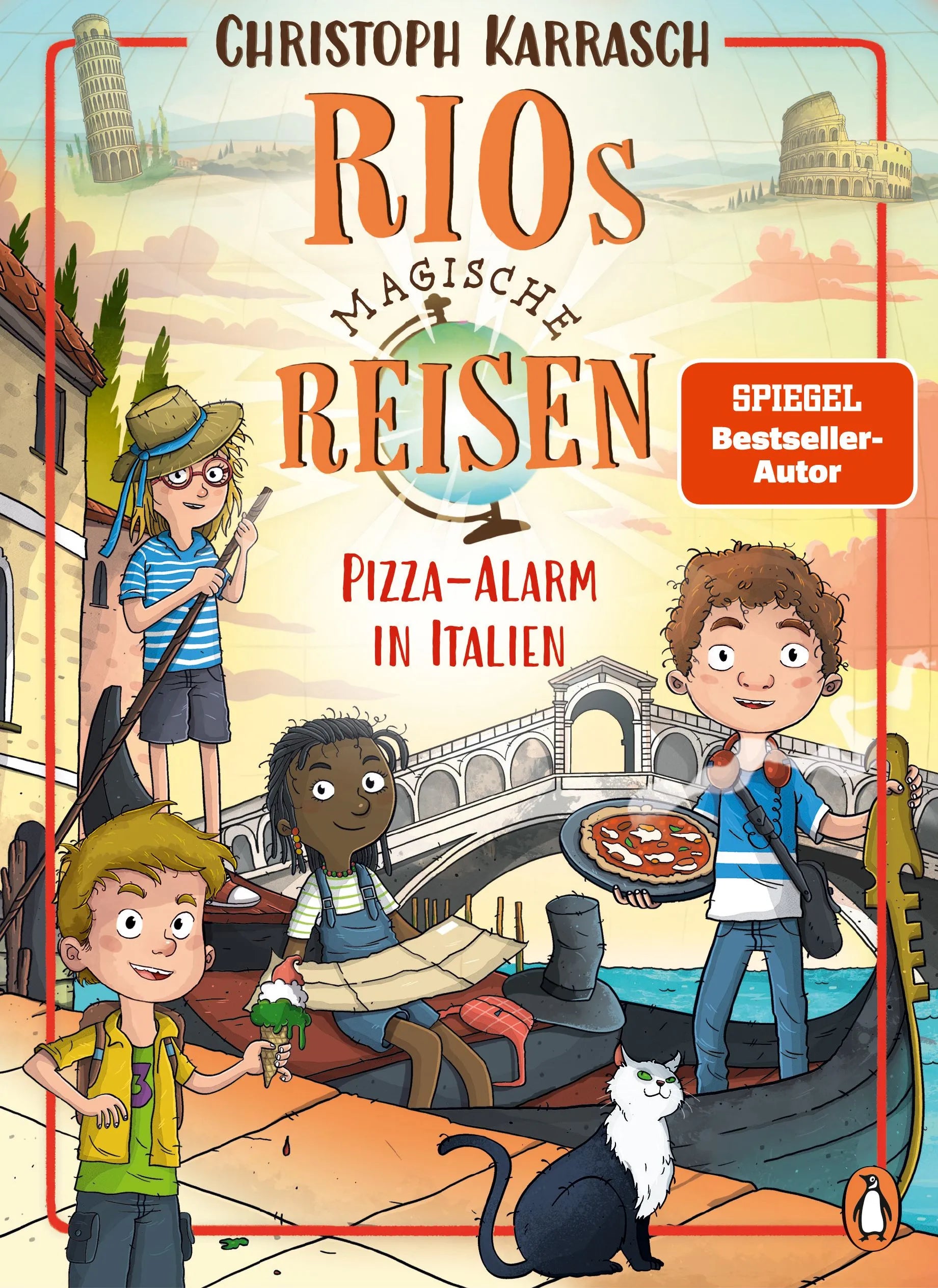 Cover: Rios magische Reisen - Pizza-Alarm in Italien (E-Book) von Christoph Karrasch