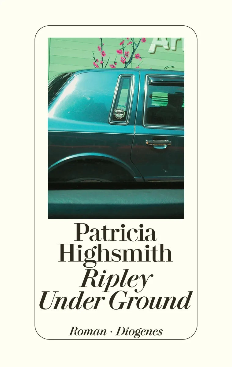 Buchcover von 'Ripley Under Ground' - Gebundene Ausgabe von Patricia Highsmith