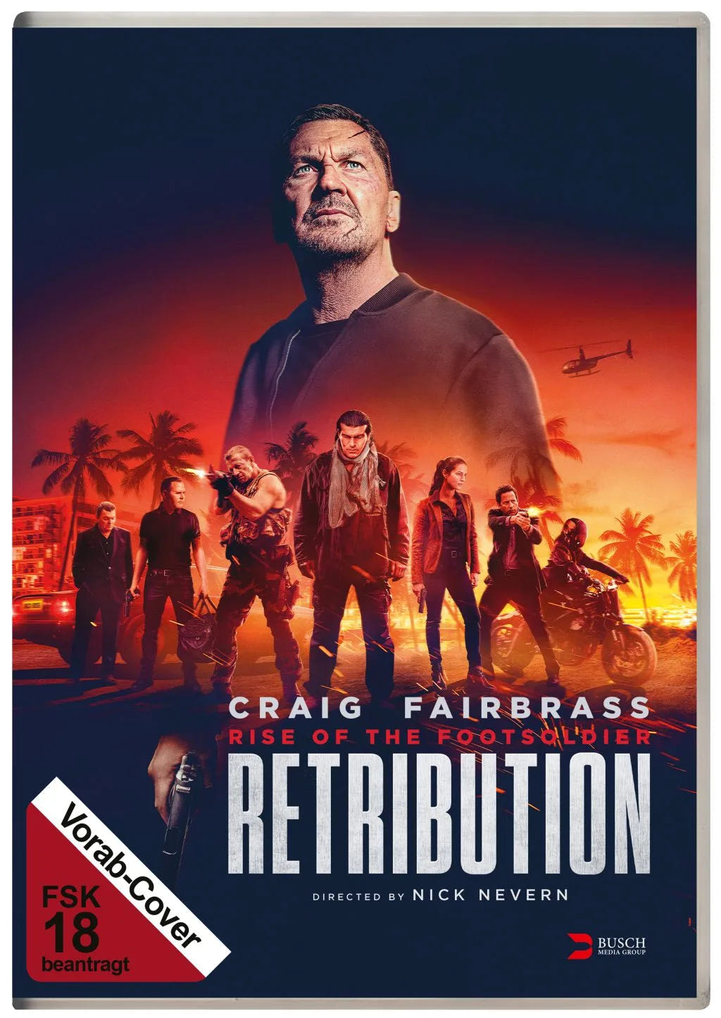 DVD-Cover: Rise of the Footsoldier - Retribution. Regie: Nick Nevern. Vorläufiges ALIVE-Cover; finale Abbildung folgt