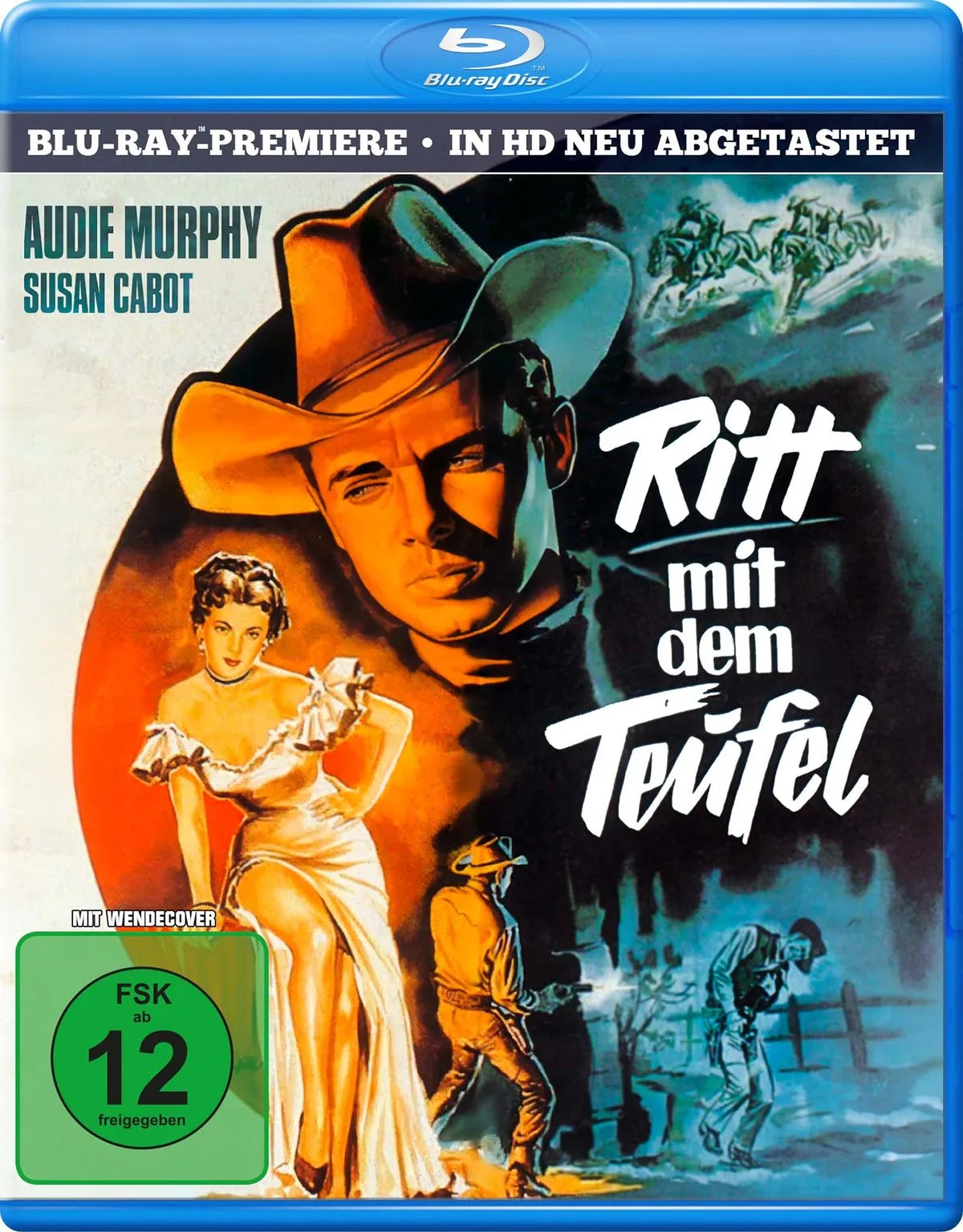 Blu-ray-Cover: Ritt mit dem Teufel. Regie: Jesse Hibbs
