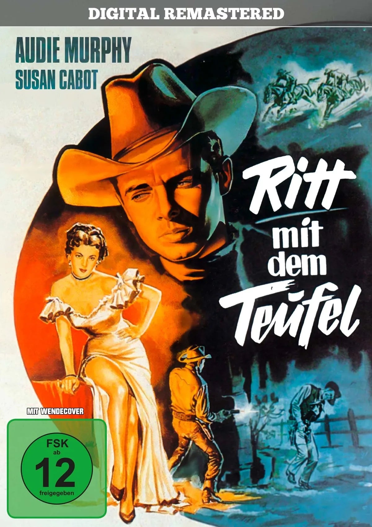 DVD-Cover: Ritt mit dem Teufel. Regie: Jesse Hibbs