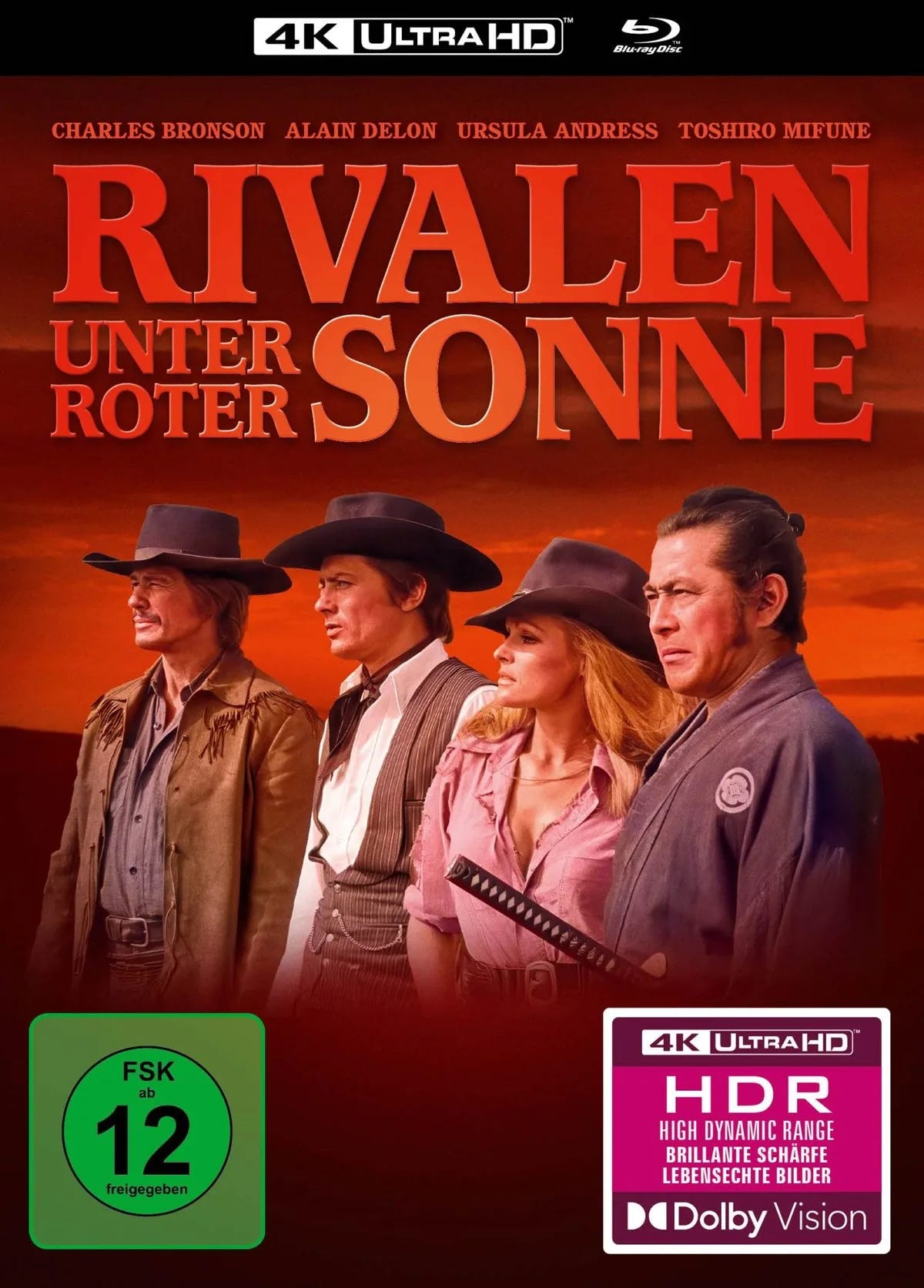 Rivalen unter roter Sonne - Blu-ray 4K Ultra HD