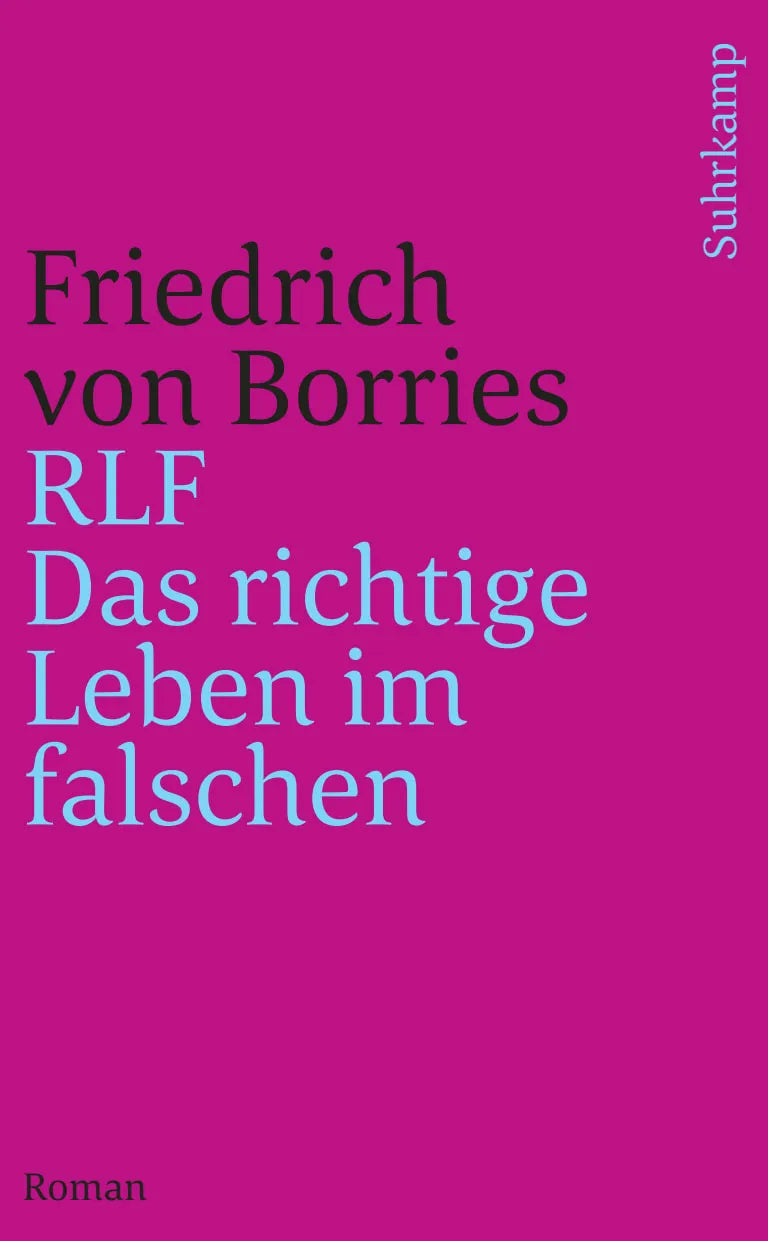 Buchcover von 'RLF' - Taschenbuch von Friedrich Borries