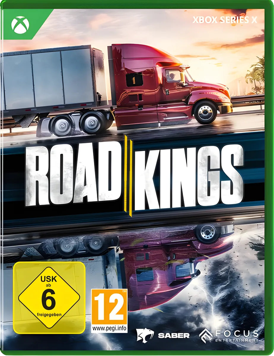 Cover: Road Kings für Xbox Series X. Publisher: Focus Home Interactive
