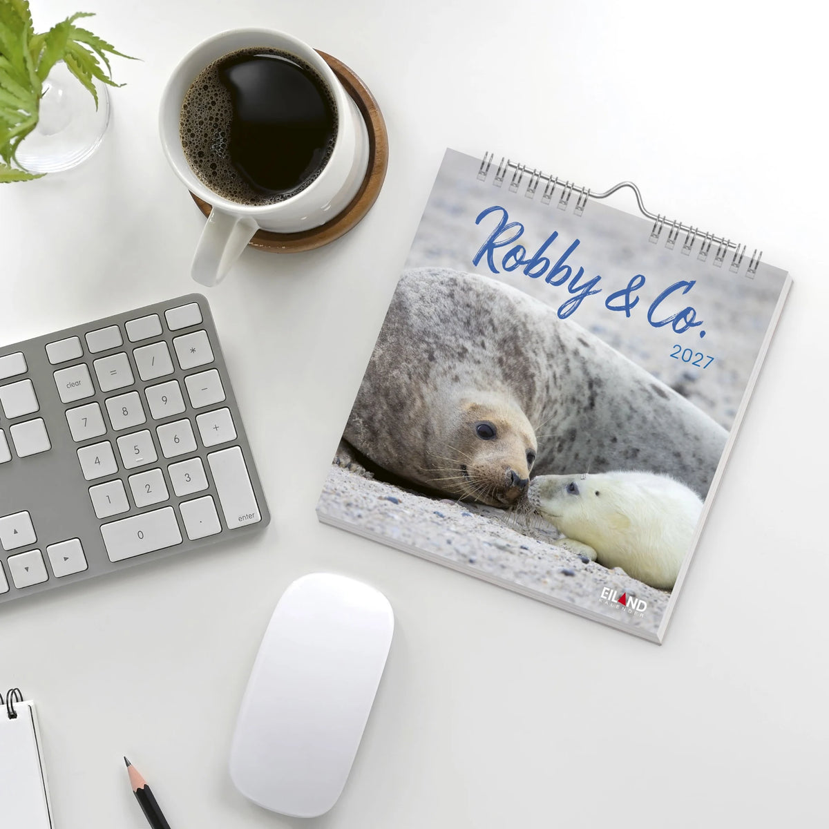 Robby & Co. Postkartenkalender 2027 – Ansicht