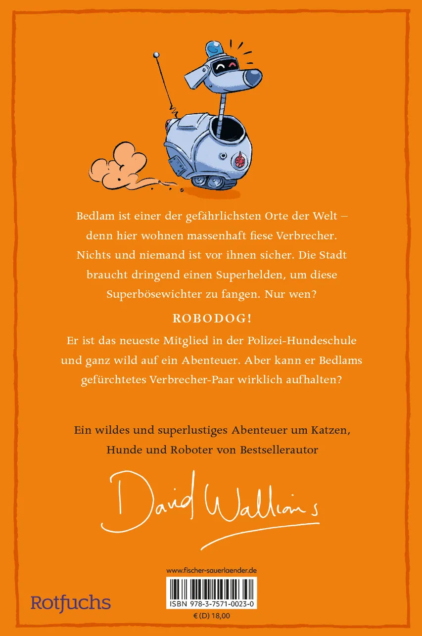 Rückseite: Robodog (Hardcover)