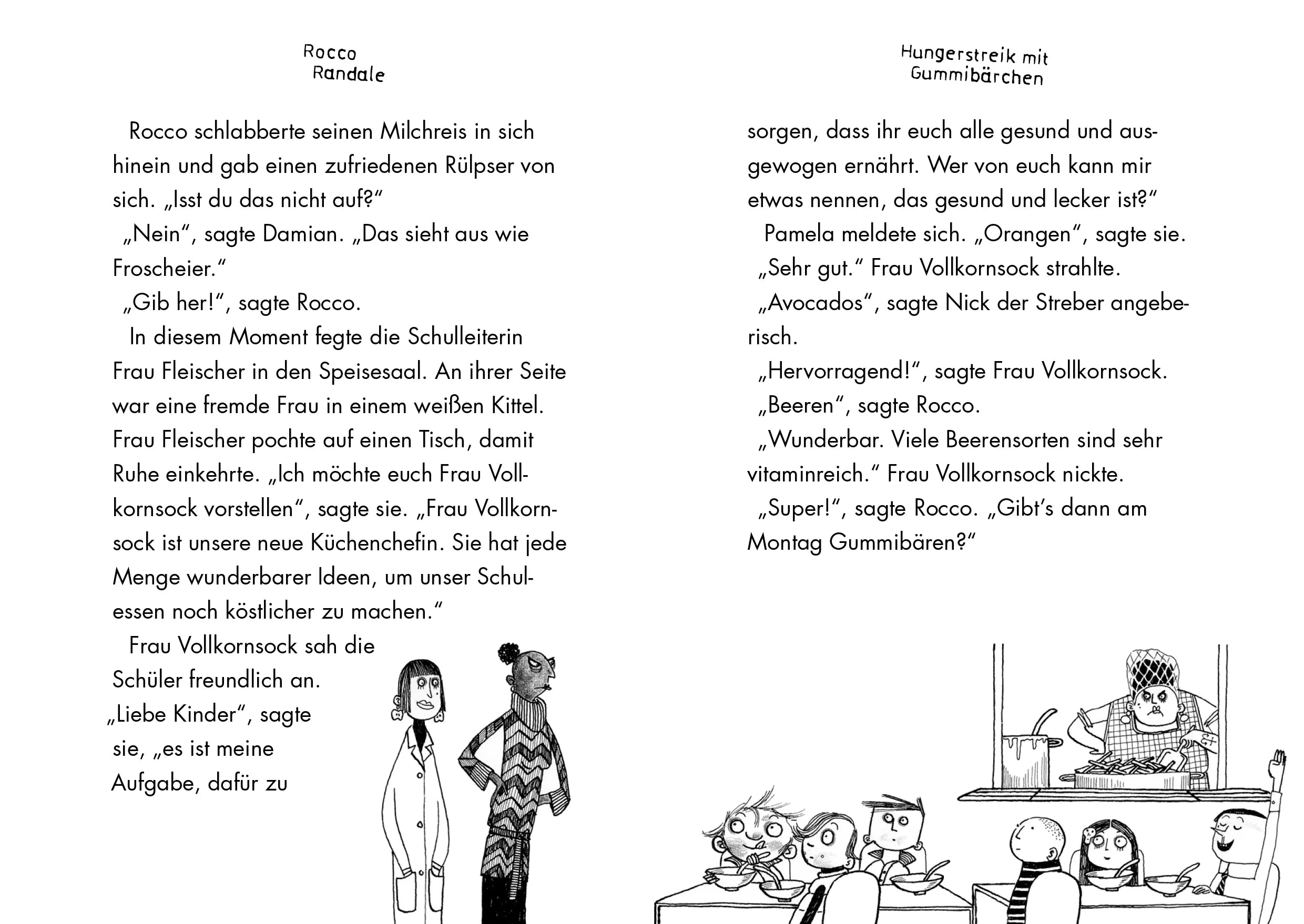 Produktansicht: Rocco Randale 04 - Hungerstreik mit Gummibärchen (Gebundene Ausgabe)