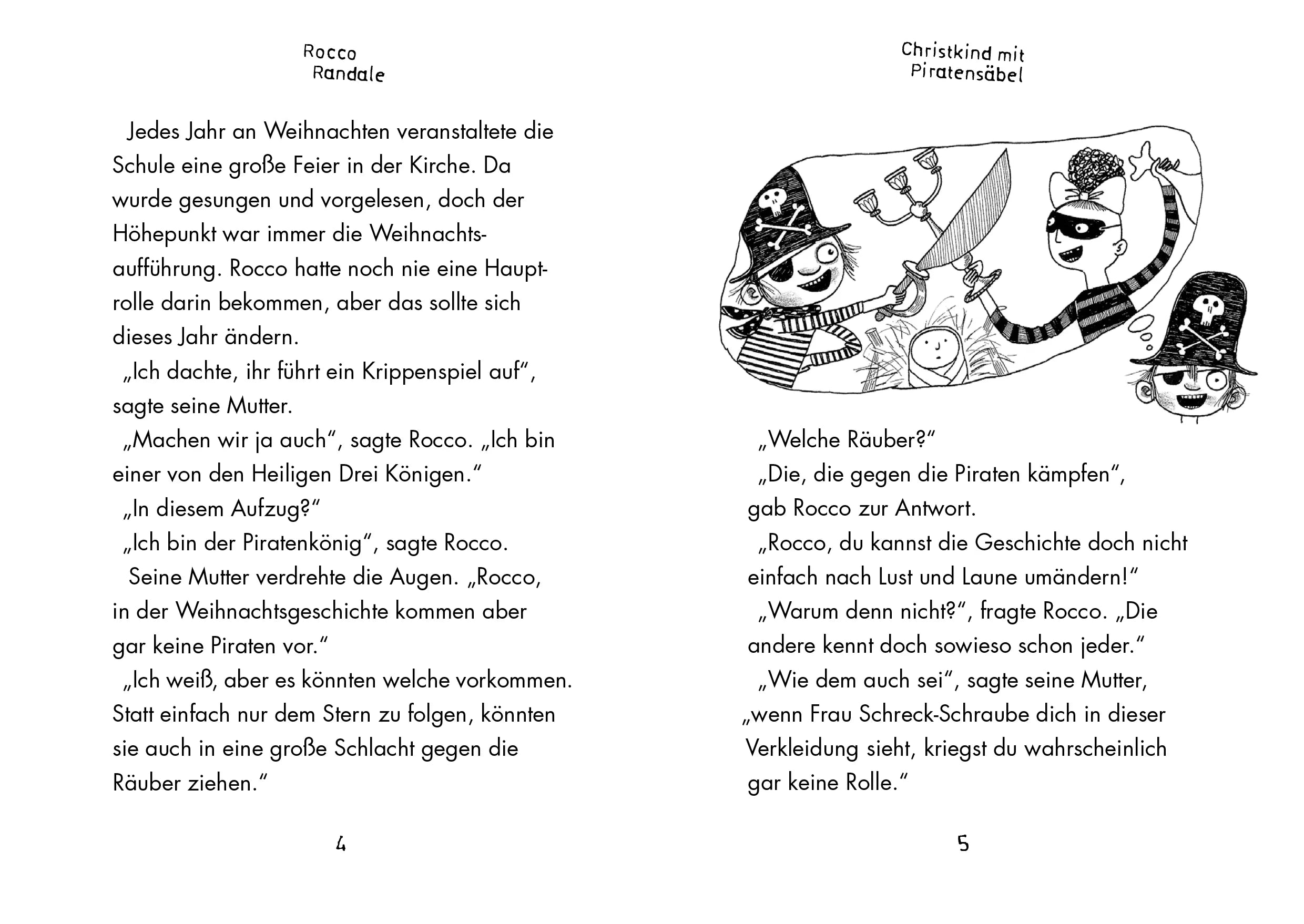 Abbildung von 'Rocco Randale 06 - Christkind mit Piratensäbel'