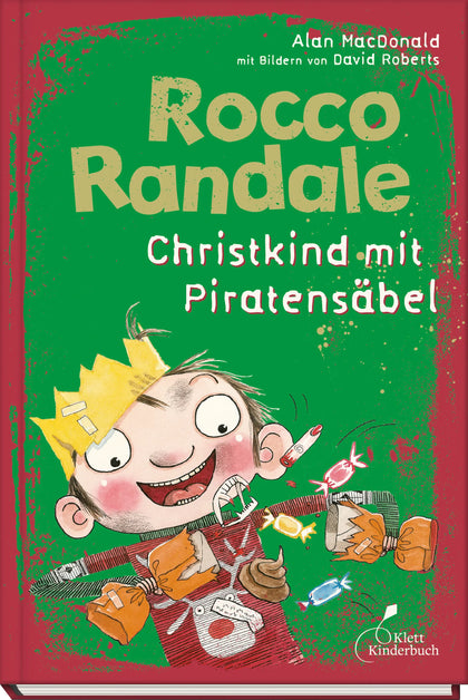 Buchcover von 'Rocco Randale 06 - Christkind mit Piratensäbel' - Gebundene Ausgabe von Alan MacDonald