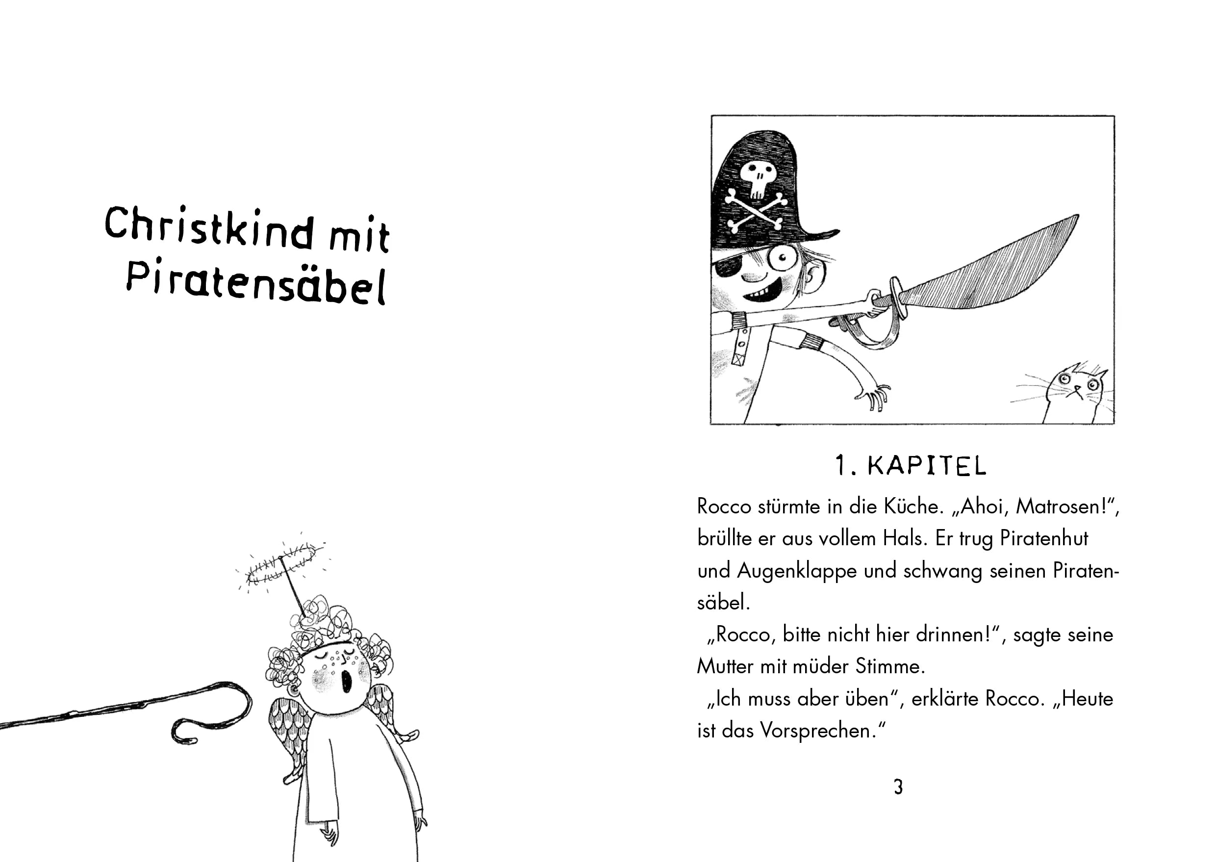 Produktansicht: Rocco Randale 06 - Christkind mit Piratensäbel (Gebundene Ausgabe)