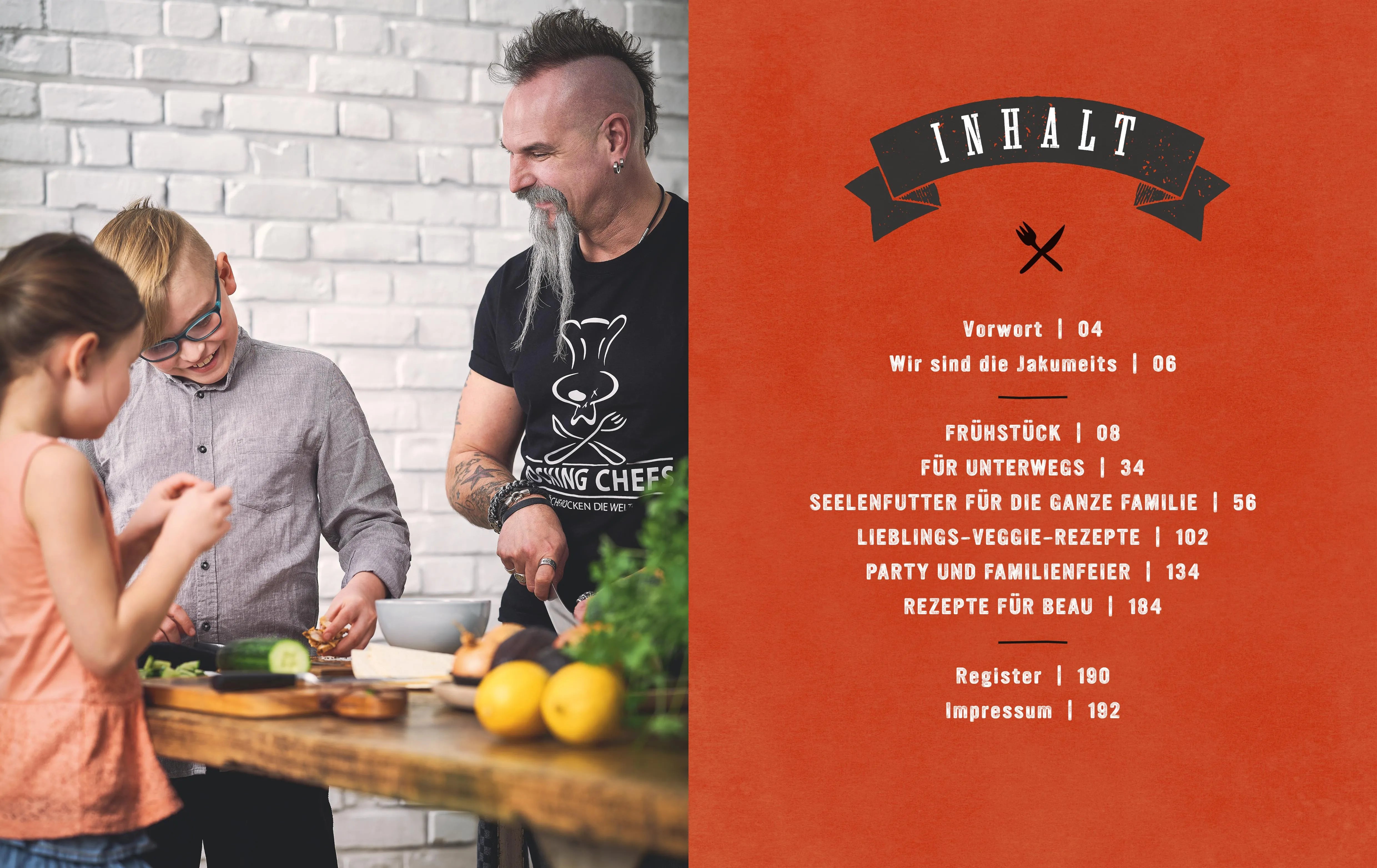 Innenansicht von 'Rock die Küche' - Gebundene Ausgabe