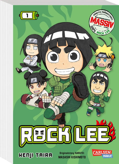 Cover: Rock Lee Massiv 1 (Taschenbuch) von Masashi Kishimoto